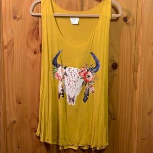 Bull Skull Tank